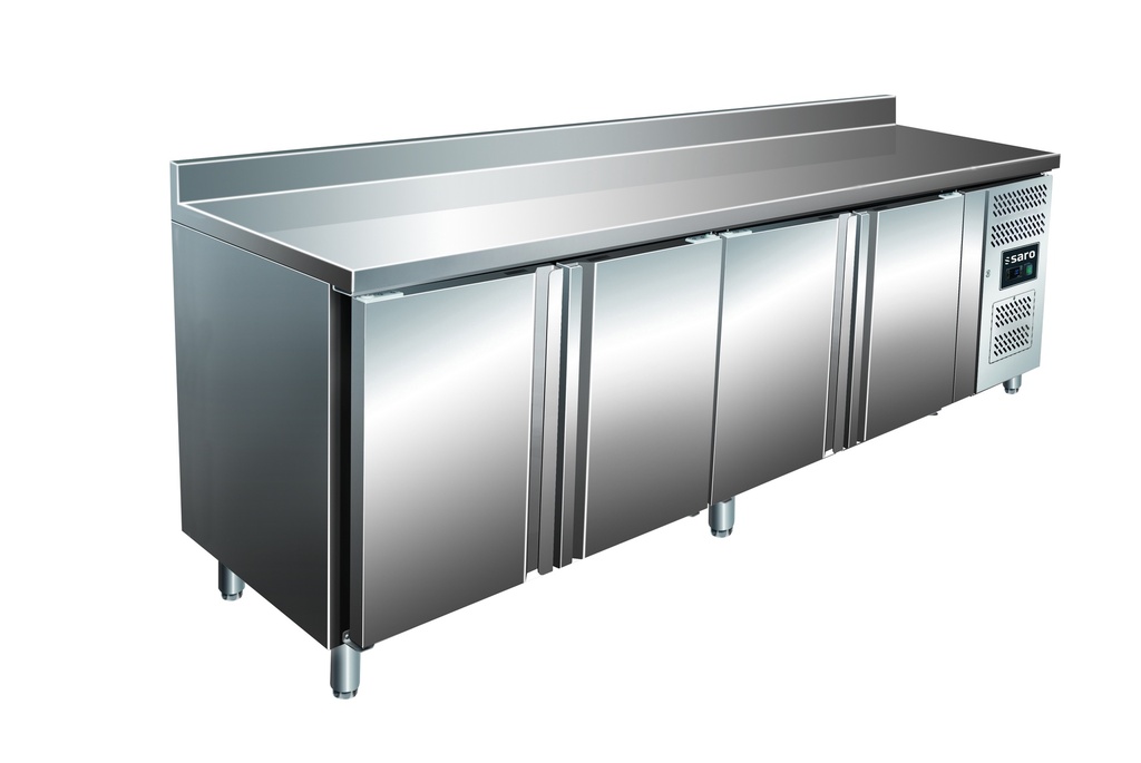 Saro koeltafel, 4 deuren + opstand, model SNACK 4200 TN 323-1830