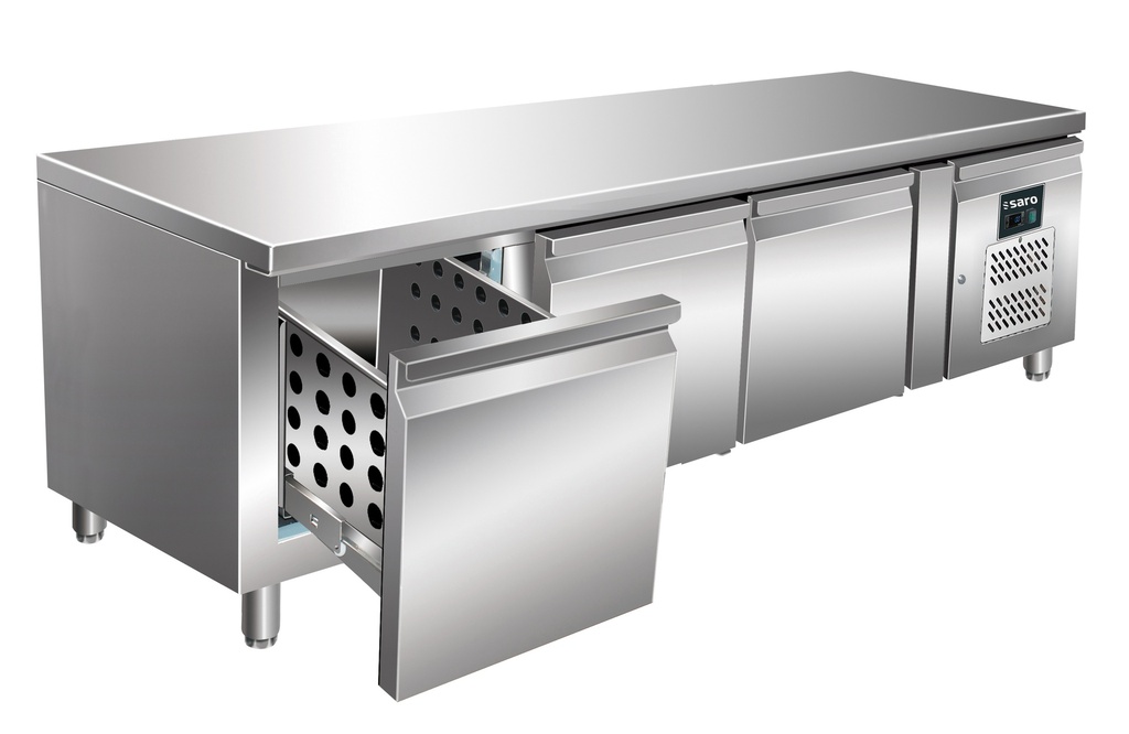 Saro onderbouw koeltafel, 3 laden, UGN 3100 TN-3S 323-3115