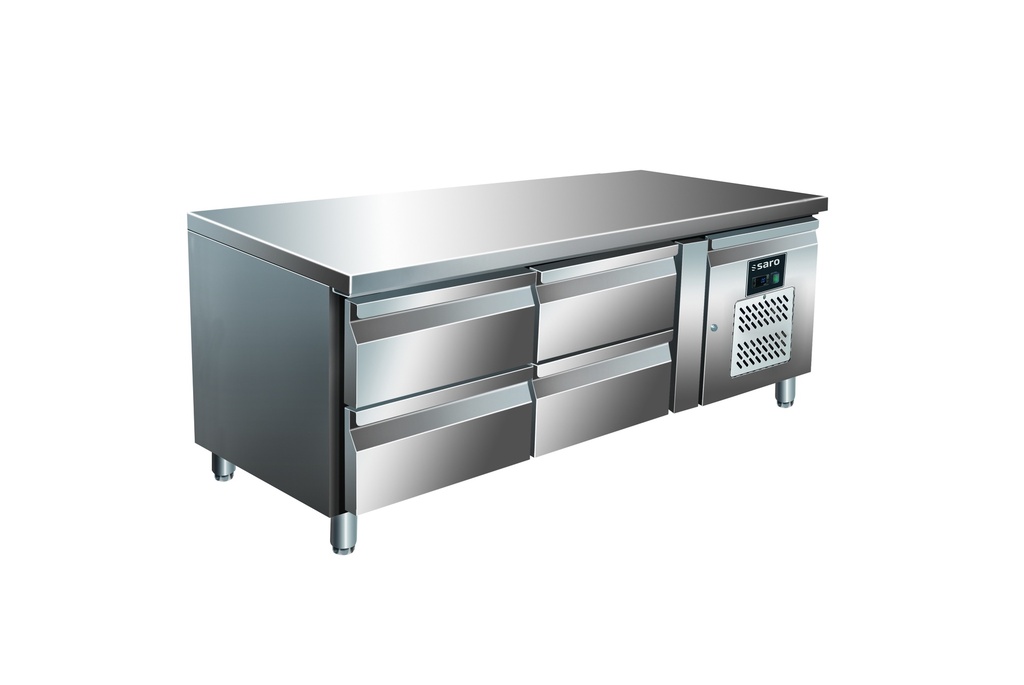 Saro onderbouw koelwerkbank, 2x2 laden UGN 2140 TN 323-3122