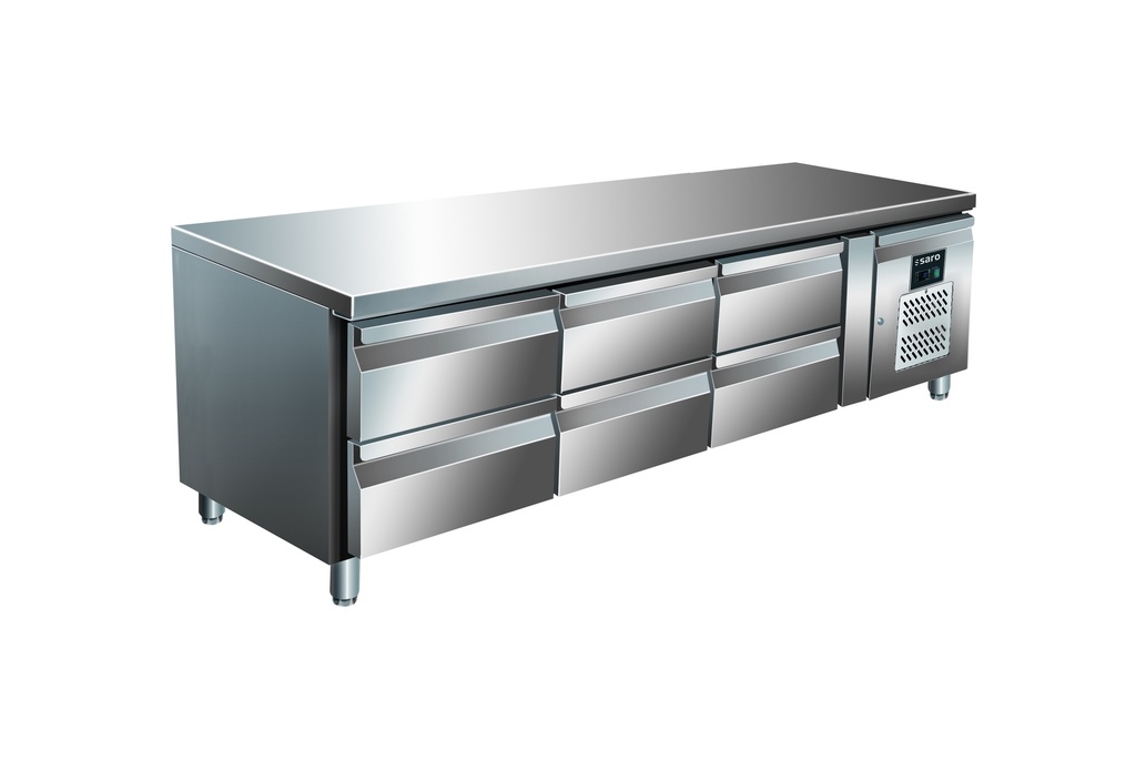 Saro onderbouw koelwerkbank, 3x2 laden UGN 3160 TN 323-3124