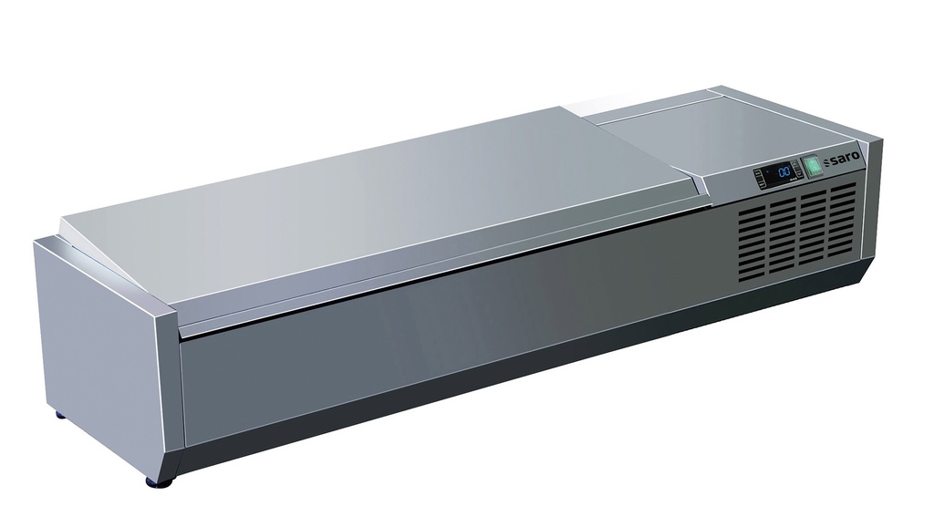 Saro gekoelde opzetunit, deksel - 1/3 GN, VRX 1200 S/S 323-3138
