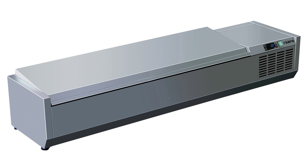 Saro gekoelde opzetunit, deksel - 1/3 GN, VRX 1400 S/S 323-3140