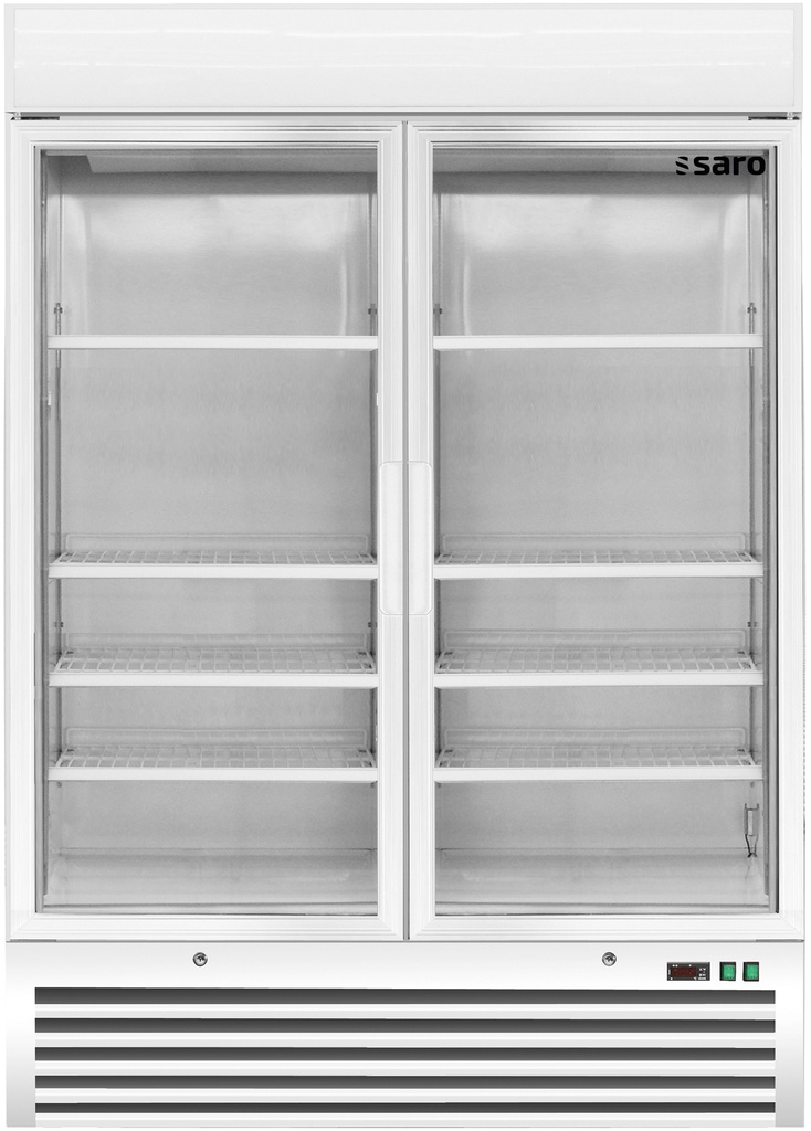 Saro Vrieskast,ventilator koeling, 2 glasdeuren,D 920 323-4160
