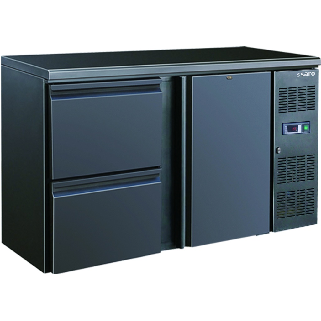 Saro Barkoeler met 1 deur en 2 laden,
Model BC 2100-2S 323-4205