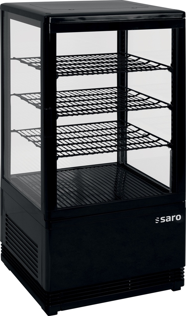 Saro Mini-koelvitrine 70 liter model SC 70 zwart 330-10051