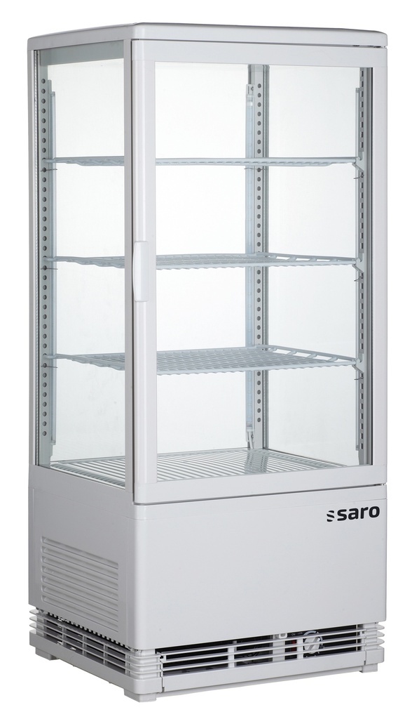 Saro Mini-koelvitrine model SC 80 wit 330-1007