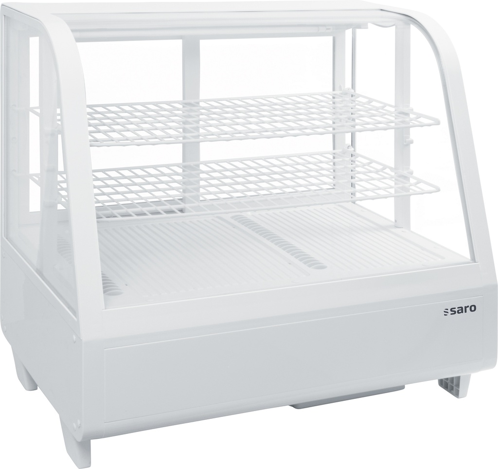 Saro Opzetkoelvitrine 100 liter model KATRIN wit 330-1031