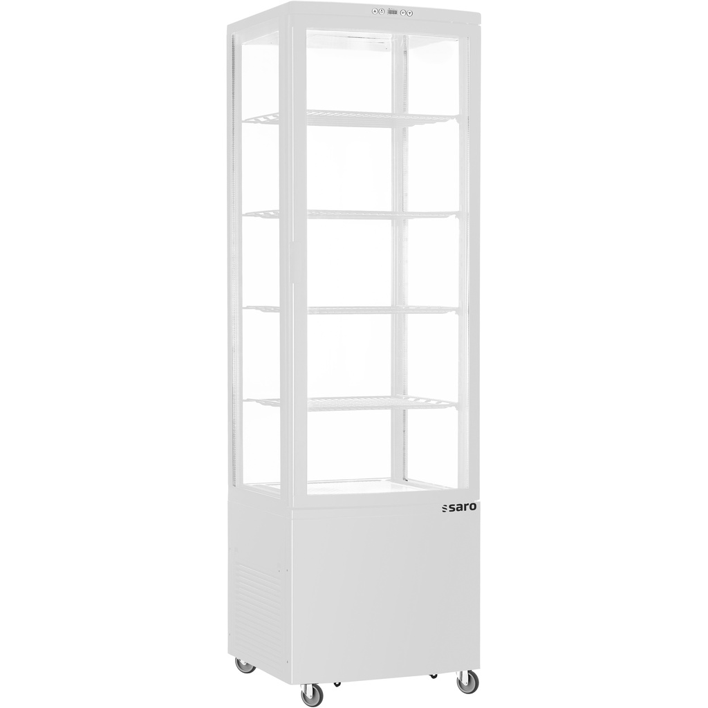 Saro Koelvitrine, 235 liter model SVEN wit 330-1035