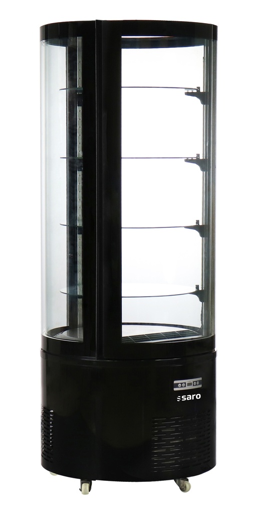 Saro Taartvitrine Zwart Model ALESSIA 330-1128