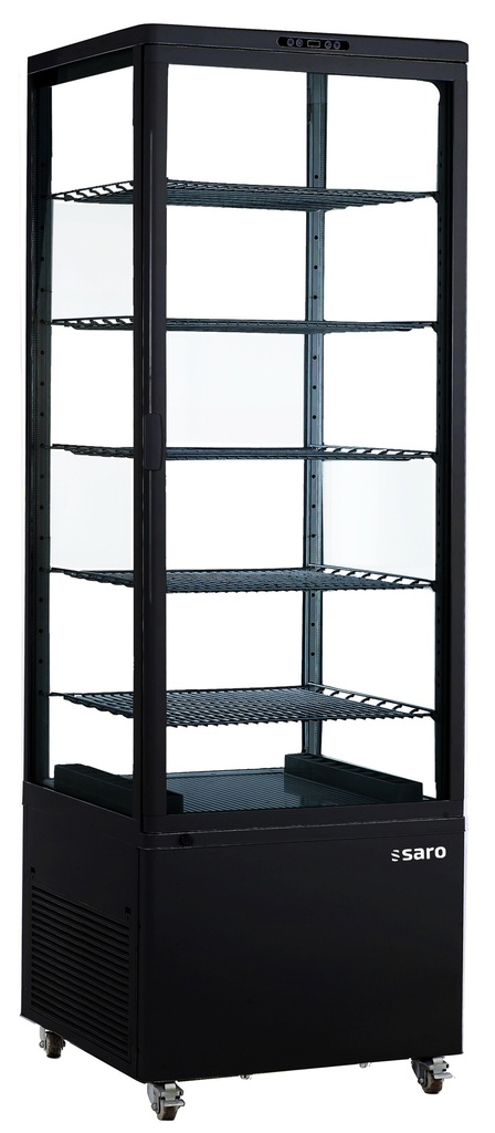 Saro Koelvitrine LENN, zwart 330-3040