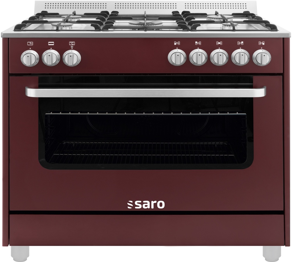 Saro multifunct. fornuis gas/elektra, TS95C61LVI bord. 331-10555