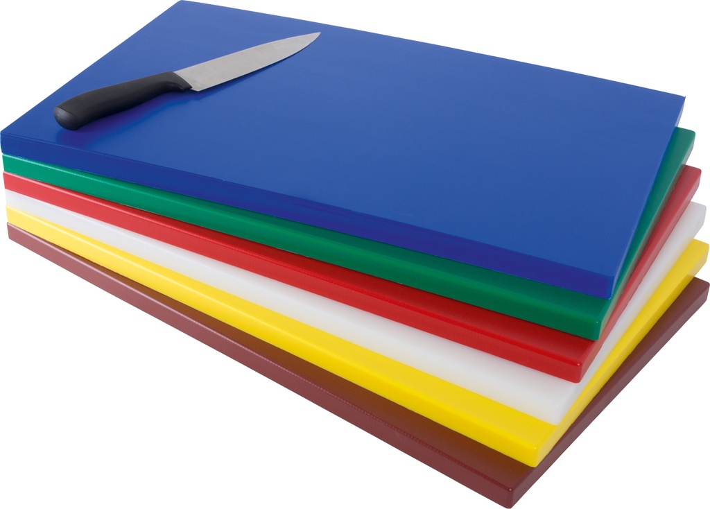 Saro Polyethyleen snijplank rood 387-3015