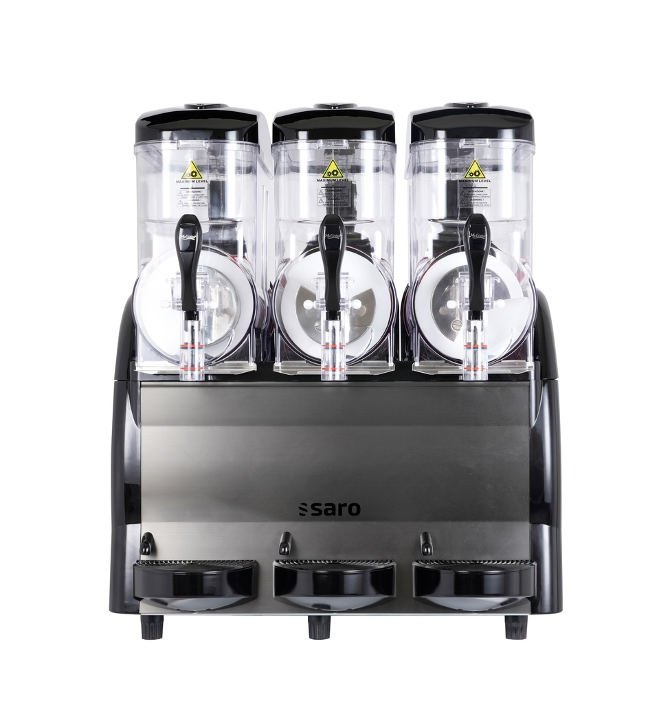Saro Slush-ijsmachine 3 x 12 liter Model NOYA 3 398-1067