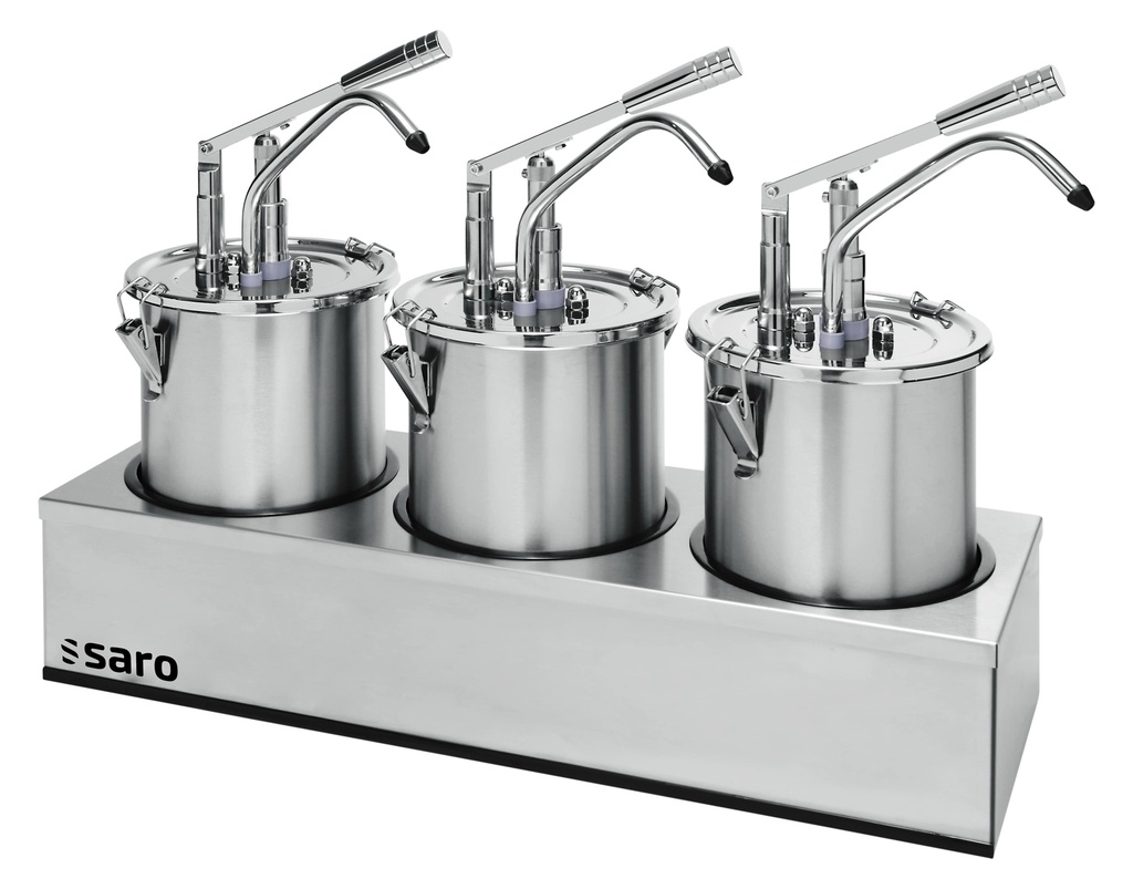 Saro Sausdispenser set van 3 model PD003 421-1007