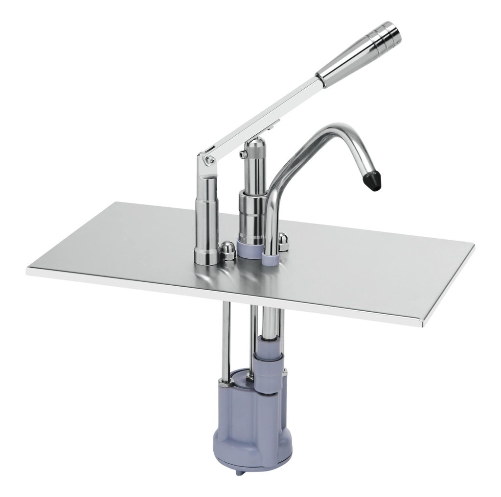 Saro GN deksel met pompkop (GN 1/3 1/4 1/6)  KD0213 421-2000
