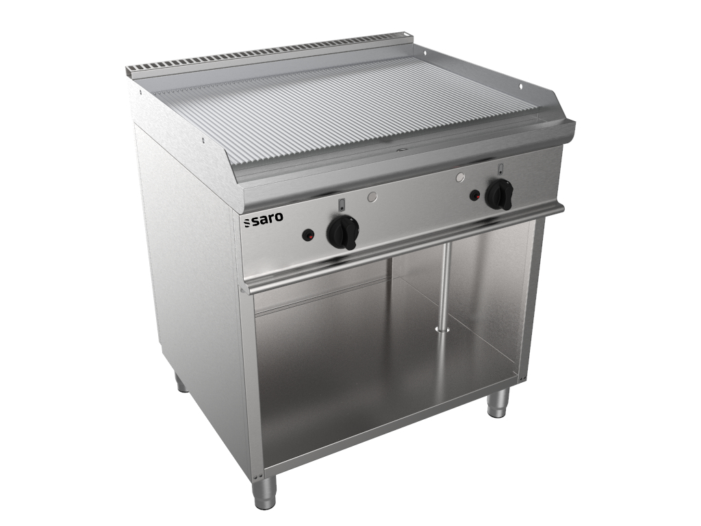 Saro Gasgrillplaat met open onderstel modell E7/KTG2BAR 423-1200