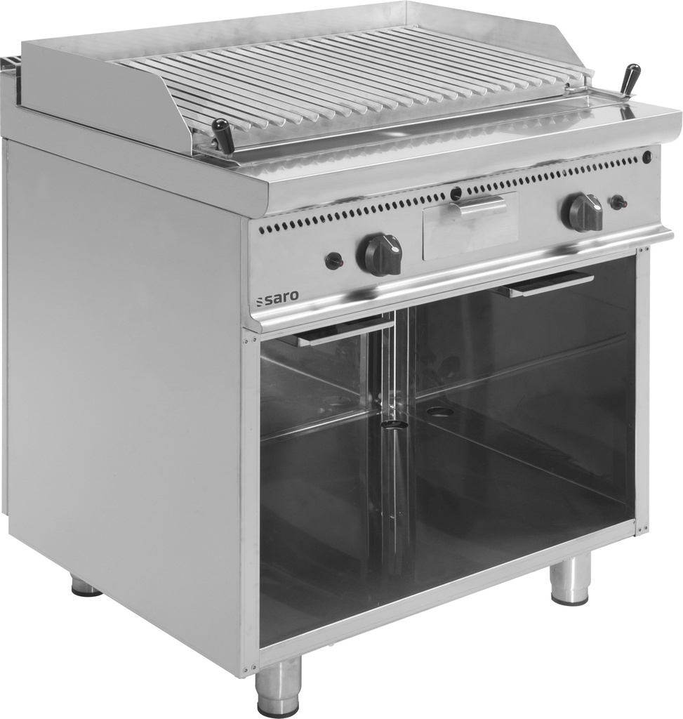 Saro Gas Lavasteengrill Tafelmodel E7/BS1BA 423-1270