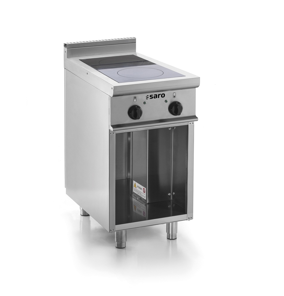 Saro Keramisch fornuis met open onderstel  E7/CVE2BA 423-1402