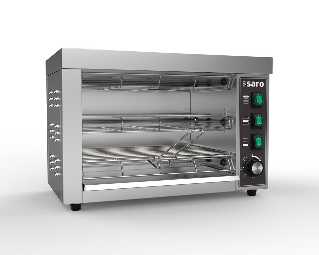 Saro Dubbele Broodrooster Model ALIVA 443-2107