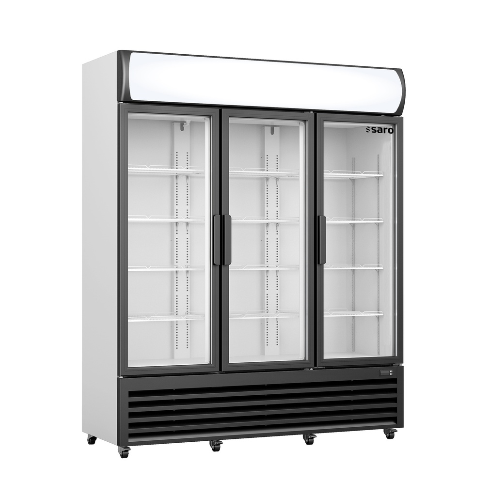 Saro Koelkast met glasdeur en reclame display  GTK 1065 453-1019
