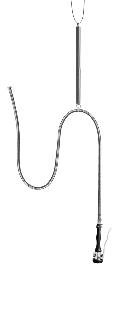 Saro hangende douche met plafondbevestiging  ROSA (2M) 457-1035