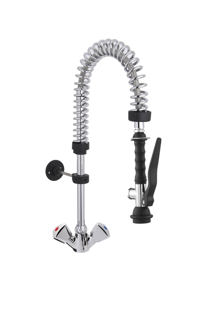 Saro Eengats Voorspoeldouche zwart MEGGY 457-1075