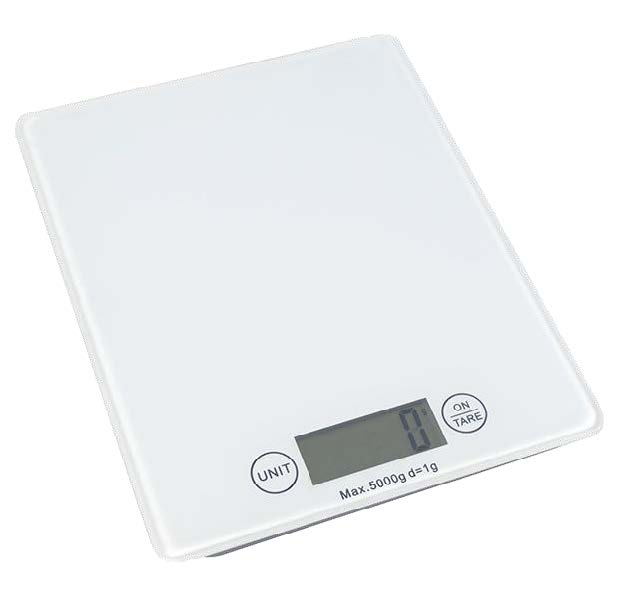 Saro Digitale keukenweegschaal/glasplaat tot 5kg,4745BO 484-1080
