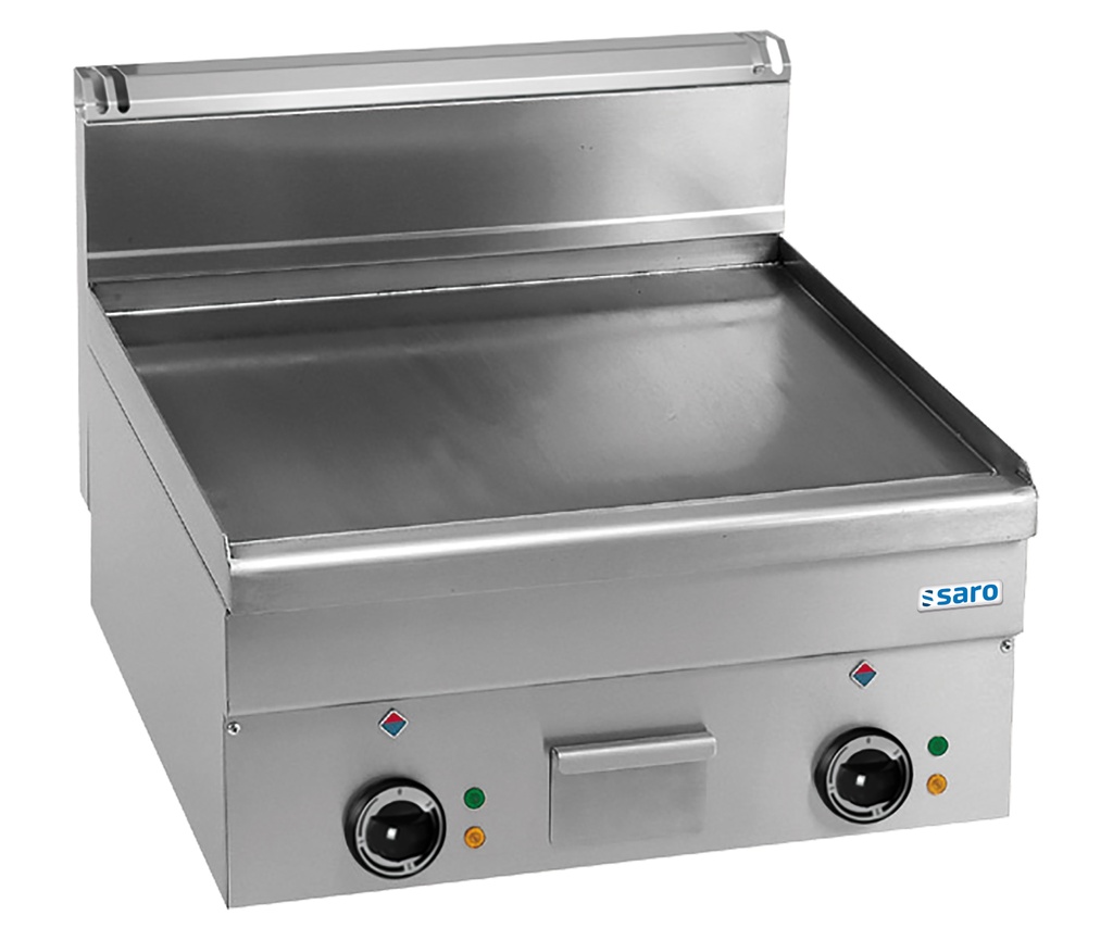 Saro Elektrische Grillplaat Glad, 600x600, EFT66L 504-1110