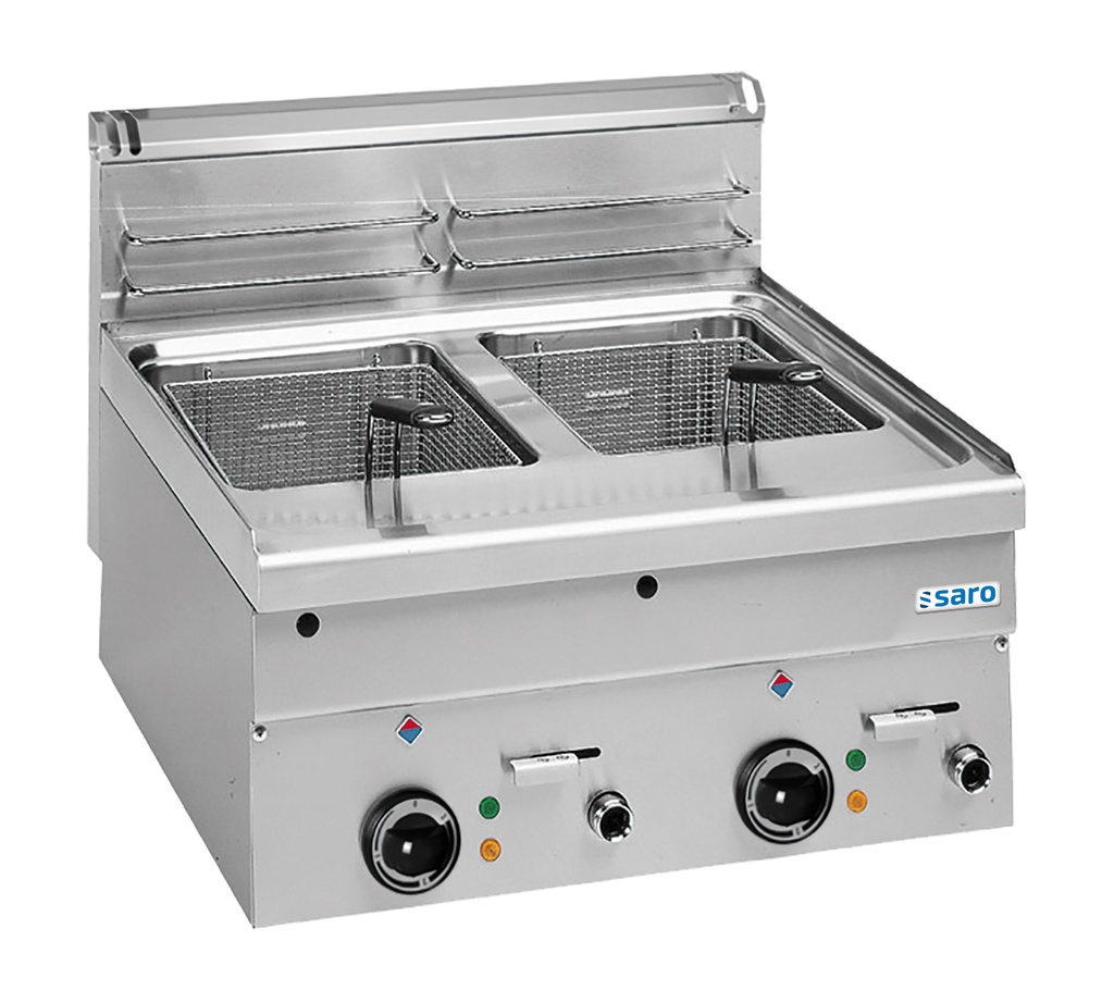Saro Elektrische Frituurpan 10+10 L, 600 Line, EF66 504-1205