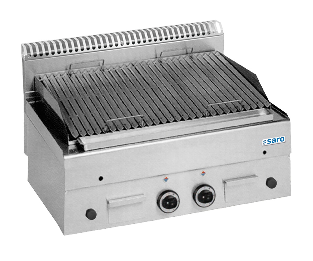 Saro Lavasteengrill Tafelmodel 800x600 Model GPL86 504-1305