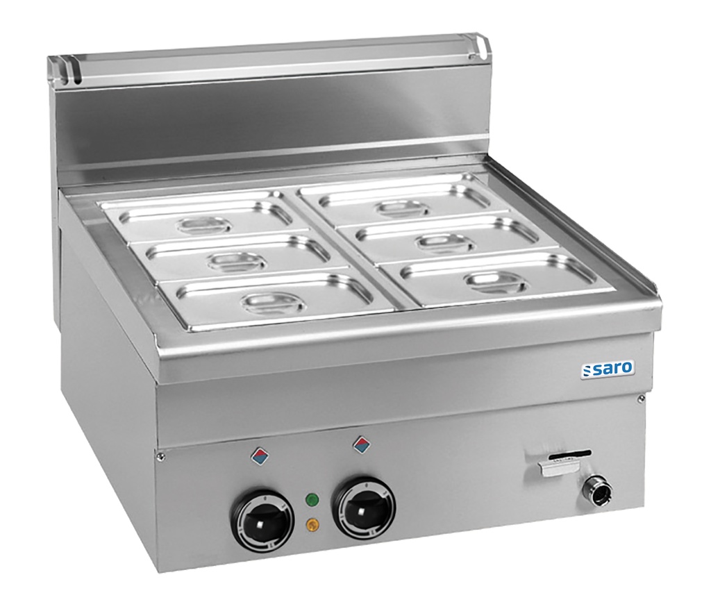 Saro Elektrische Bain-Marie 600 x 600 Model EBM66 504-1515