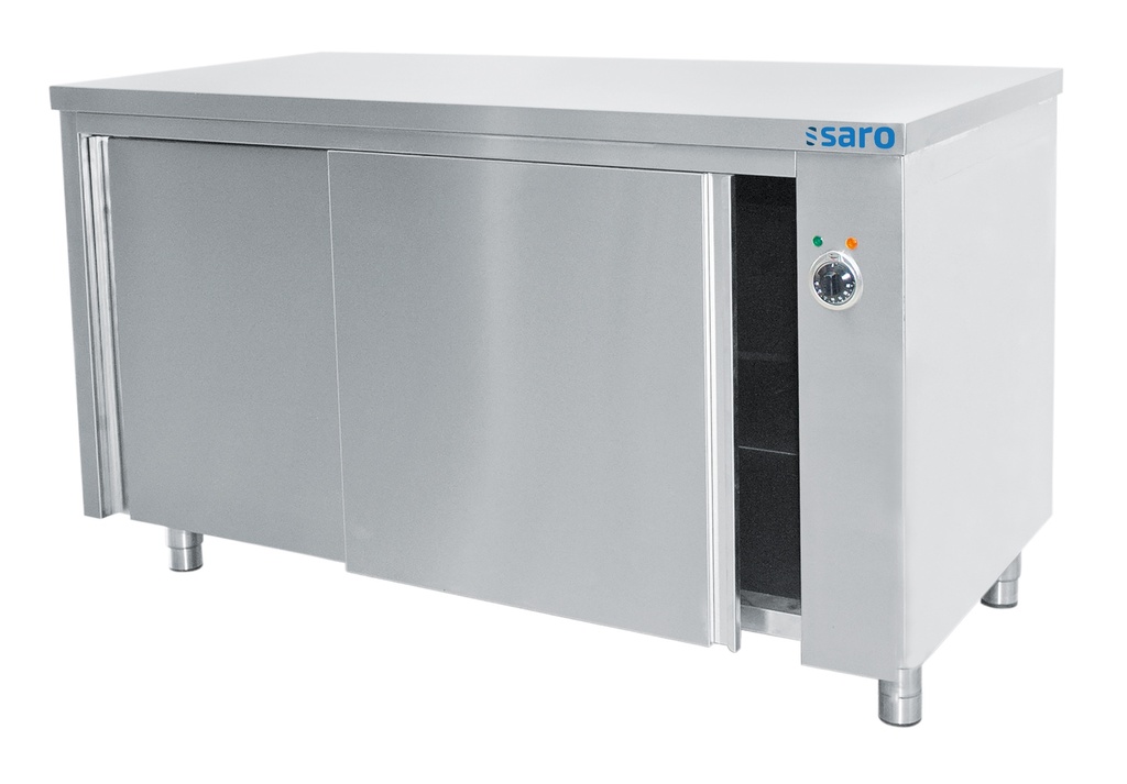 Saro warmhoudkast - 600 mm diepte, 2000 mm 600-2125
