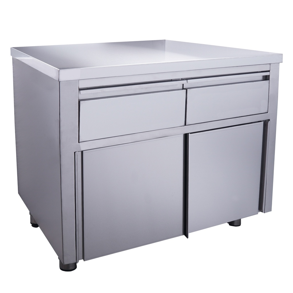 Saro Schuifdeurkast - 2 lades 1000X700mm 700-2200