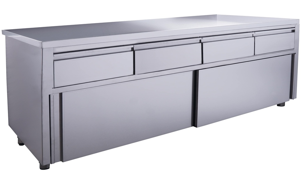 Saro Schuifdeurkast - 4 lades 2000X700mm 700-2225