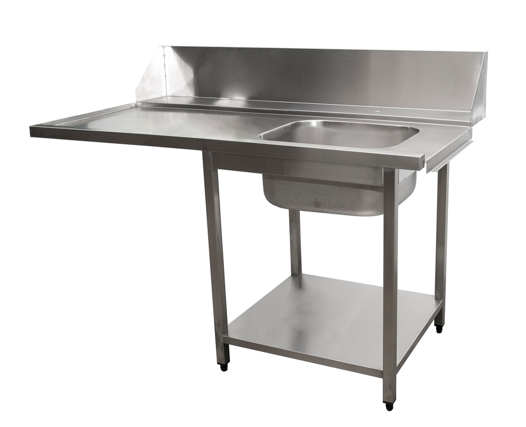 Saro aanvoertafel voor vaatwasser rechts, 1 bak,1600 mm 700-3005R