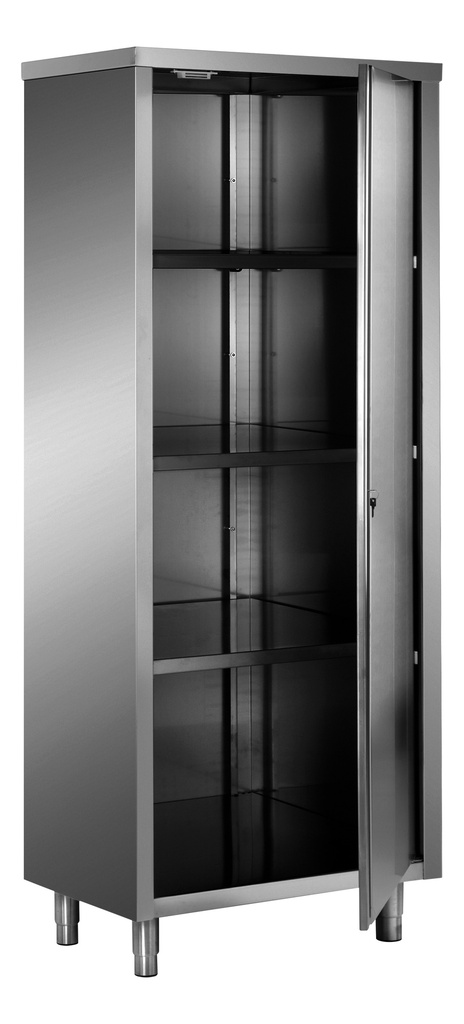 Saro RVS opbergkasten, 1  draaideur, 500x600, AISI 430 700-8310