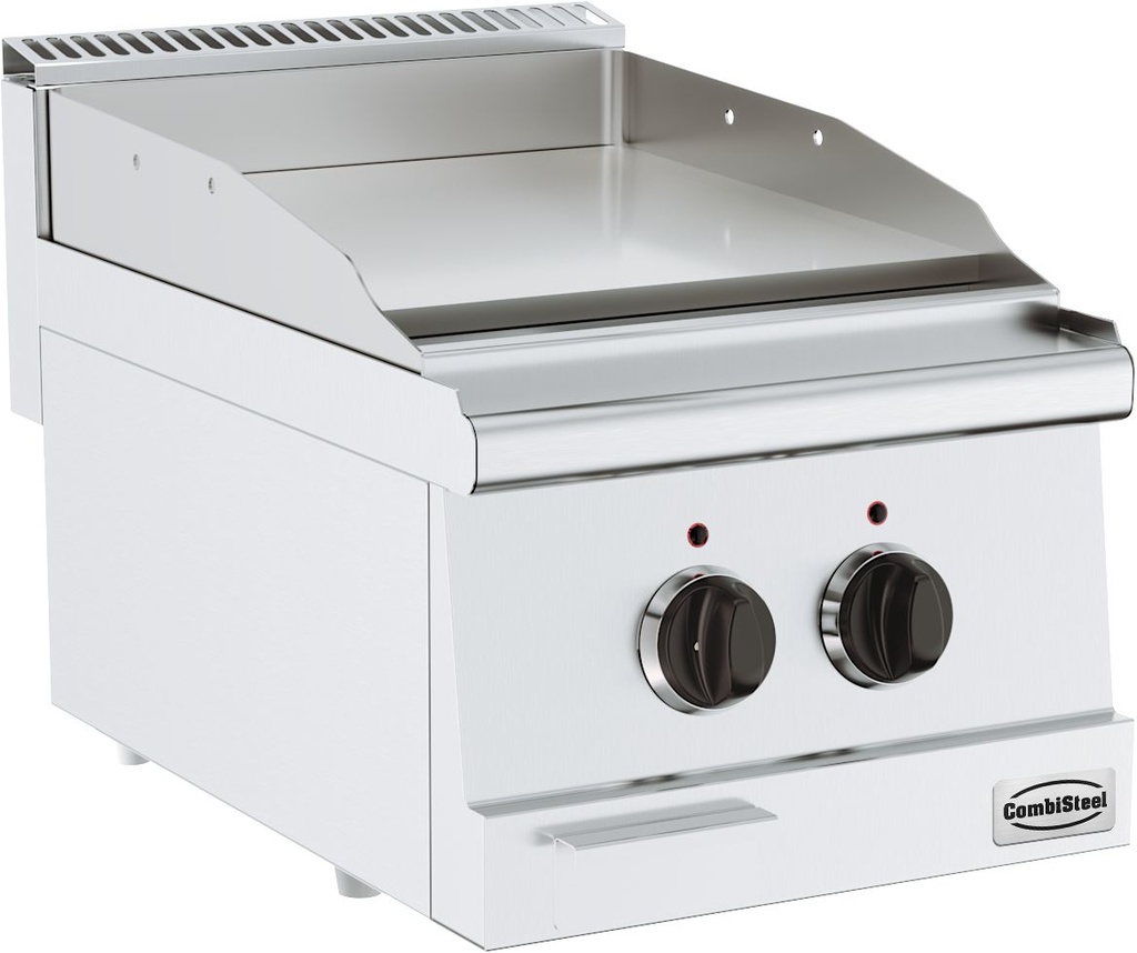 Combisteel BASE 600 BAKPLAAT ELEK. ENKEL 7178.0035
