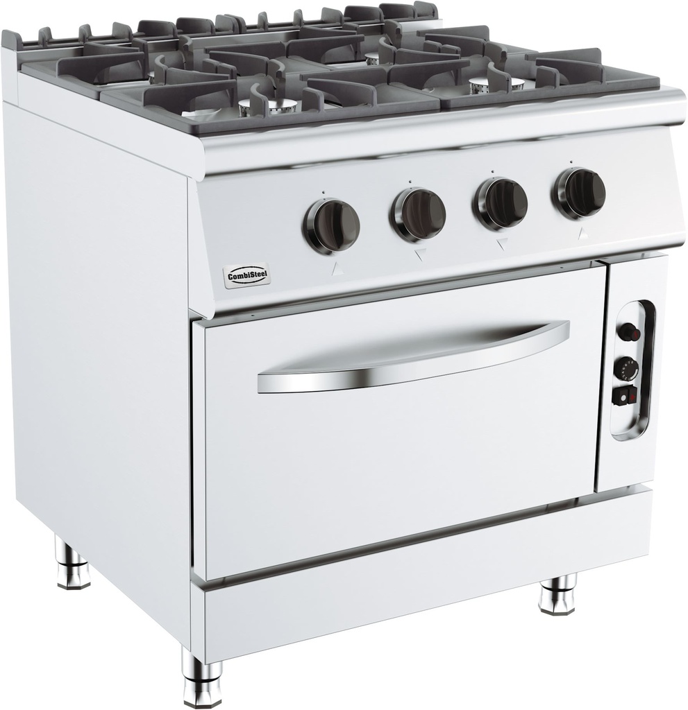 Combisteel BASE 700 GASFORNUIS 4 BR. MET GASOVEN 7178.0415