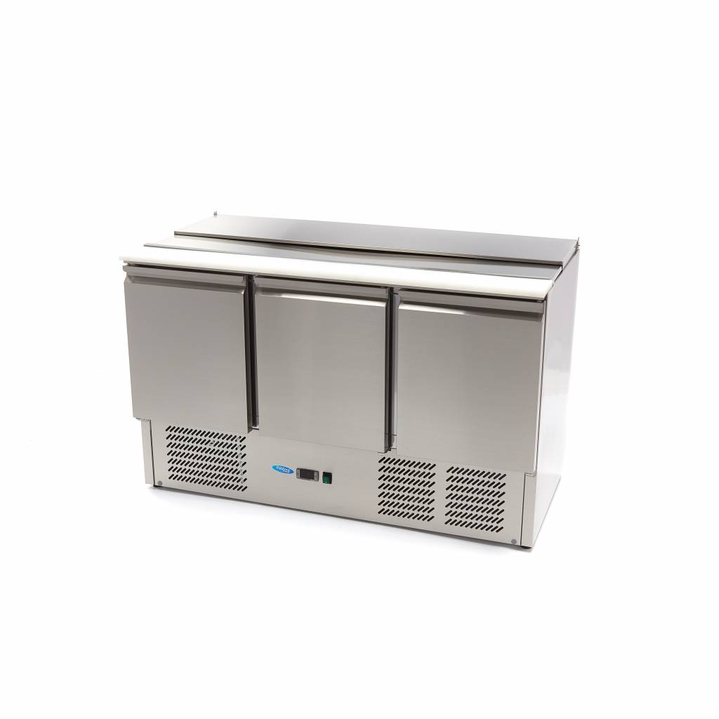 Maxima Saladette - 400 L - 137 cm - 3 Deuren - incl. Snijplank 09400415