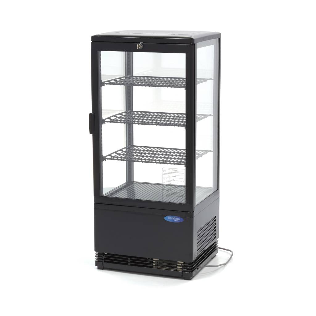 Maxima Mini Koelvitrine - 78 L - 43 cm 09400806