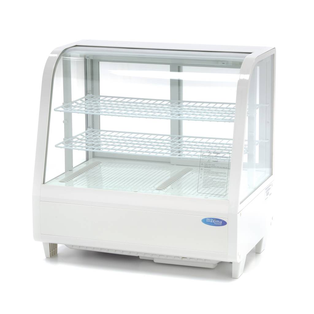 Maxima Gebaksvitrine - 100 L - 68 cm - Wit 09400836