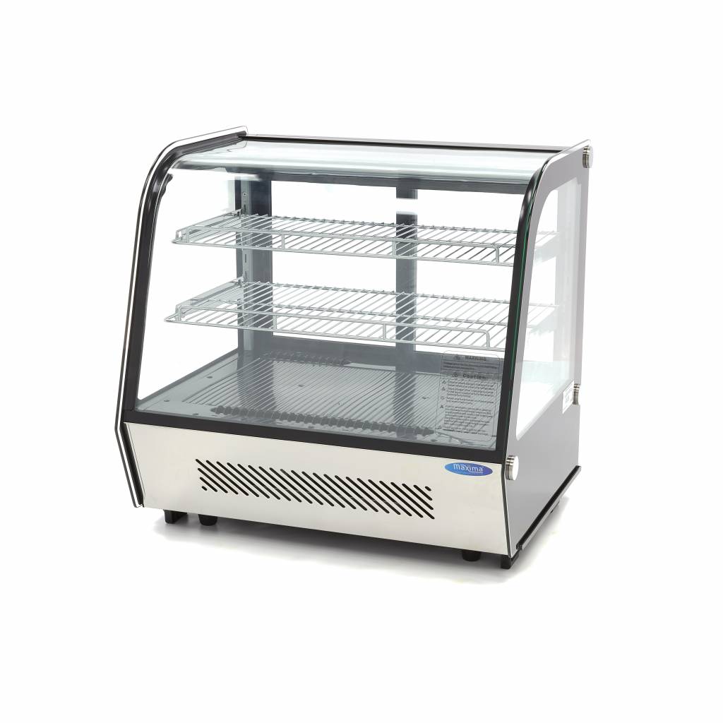 Maxima Gebaksvitrine - 120 L - 70 cm - Schuifdeuren Achter 09400845