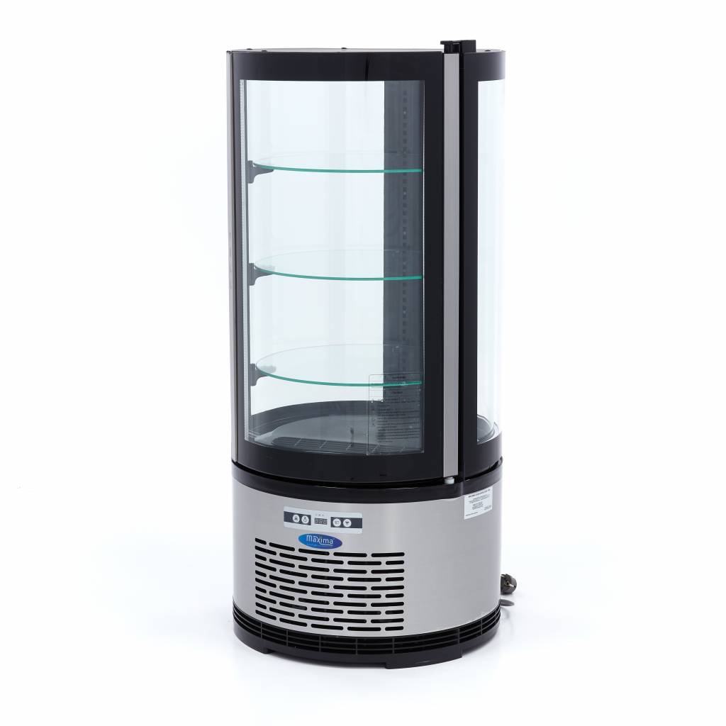 Maxima Gebaksvitrine - 100 L - 48 cm - Rond 09400841