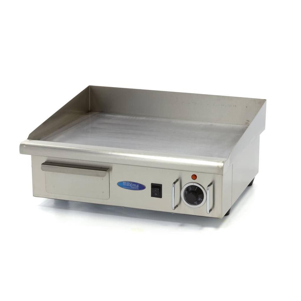 Maxima Grillplaat - Glad - 55 cm - incl. Opvangbak 09300065