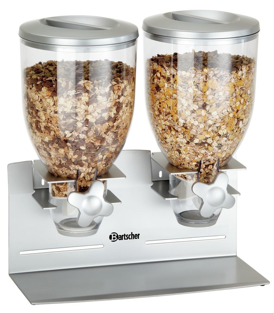 Bartscher Ontbijtgranendispenser, dubbel 500378