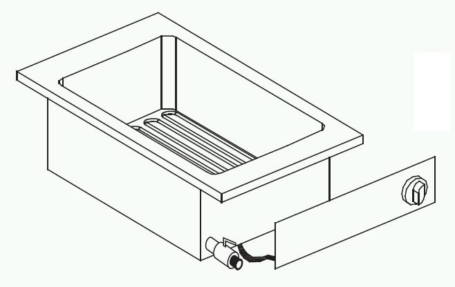 Combisteel EL. FRITEUSE 1X10 L 7266.0070