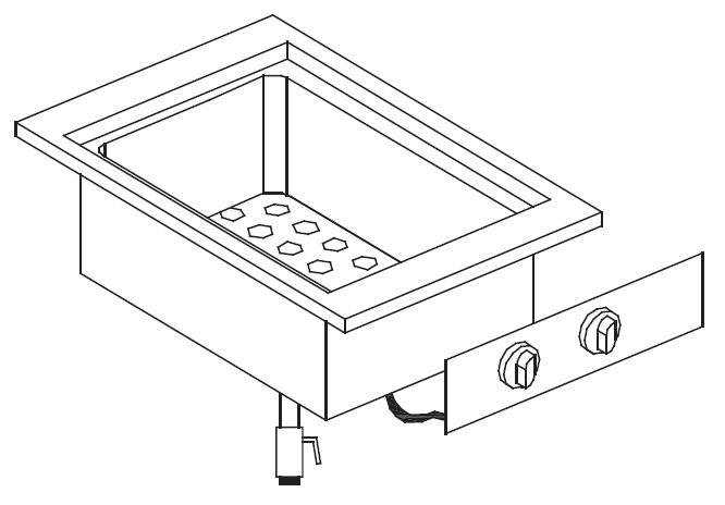 Combisteel BAIN-MARIE ELEMENT 7266.0090