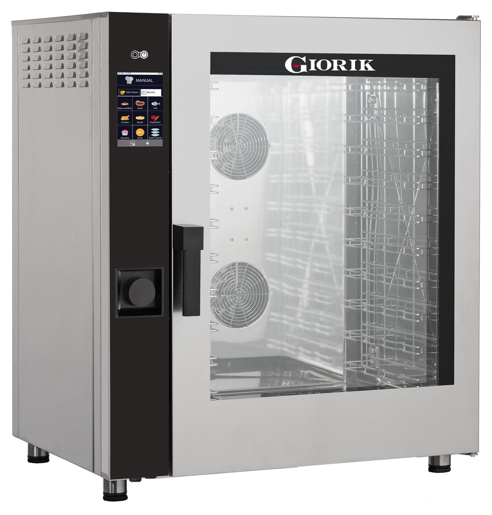 Combisteel GAS CONVECTIE-/ STOOMOVEN 10X1/1GN OF EN 7466.0085