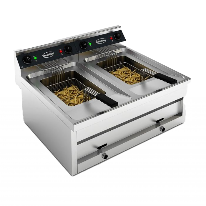 Combisteel FRITEUSE TAFEL 2X12L 2X9KW 7455.0945