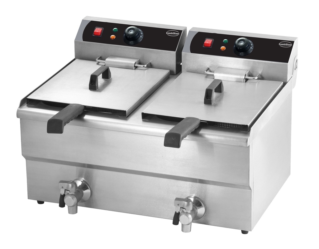 Combisteel ELEKTRISCHE TAFELFRITEUSE 2X10 L 7455.1007